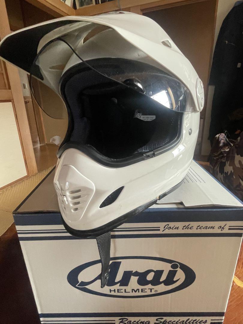 Arai ツアークロス3　XL Arai TOUR-CROSS 3 White XL Size (61-62cm) Full Fafce Helmet