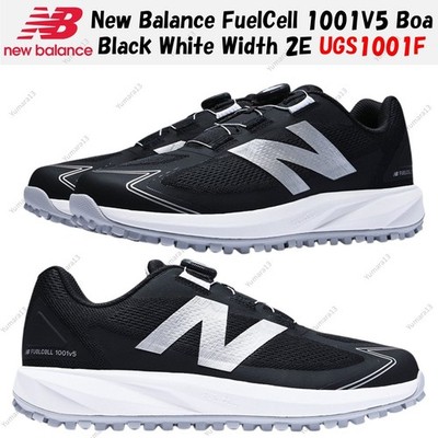 New Balance FuelCell 1001V5 Boa Black White Width 2E UGS1001F  Men's Size