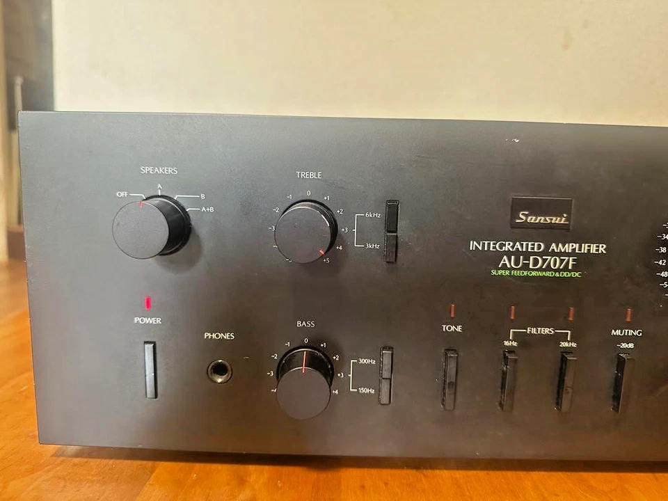 Used Sansui AU-D707F Integrated Amplifier from Japan M - Image 4 of 4
