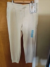 RBX Oatmeal Heathered French Terry Jogger With Pockets Size XL NWT Very Soft 