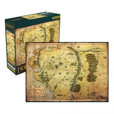 Lord of the Rings - The Hobbit Map 1000 Piece Jigsaw Puzzles Multi-Color