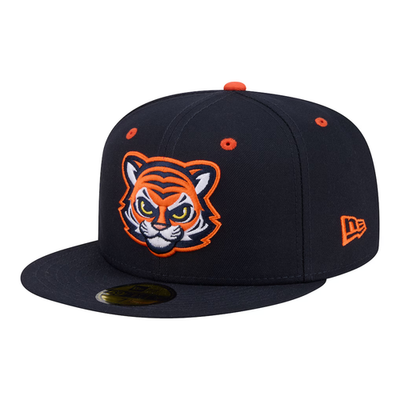 #ad Men#x27;s Erie SeaWolves New Era Navy Minor League Theme Nights 59FIFTY Fitted Hat $35.69