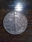 1991 American Silver Eagle - Genuine - Almost Uncirculated - Free Shipping
