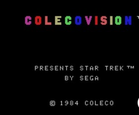 Star Trek SOS Colecovision Complete In Box with Manual &1 INSERT Tested /Cleaned