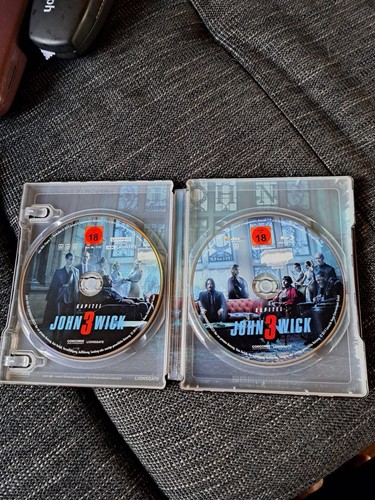 JOHN WICK KAPITEL 3 Blu-Ray Steelbook aus Sammlung KEANU REEVES - Bild 2 von 4