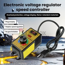 4000W Fan Speed Controller Electronic Voltage Regulator 10A Overload Protection