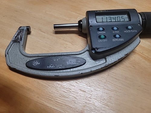 Mitutoyo OD Micrometer 293-677 N, 1"- 2.2" Digimatic Quickmike, .00005" - Picture 5 of 7