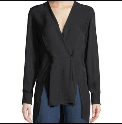 Women Rag & bone Shirt Black Cotton M