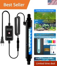 Aquarium U-V Light, Al-gae Clean Light for Fish Tank, Green Water Clean Lamp ...