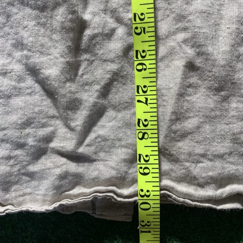 Jos. A. Bank Reserve 1905 brown 100% linen long sleeve point shirt XXL Beach - Picture 6 of 10