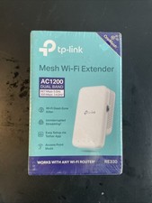 NEW TP-Link AC1200 Dual Band Mesh WiFi Extender Dead Zone Killer RE330 SEALED 