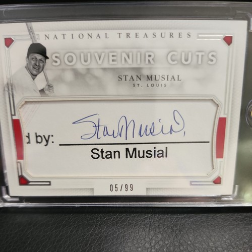2016 National Treasures STAN MUSIAL  Auto /99