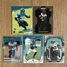 James Robinson 5-Card Lot - Includes Rookies - Jaguars & Jets