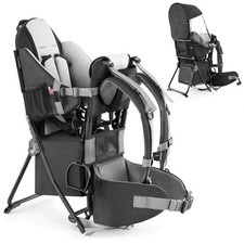 besrey Baby Backpack Carrier, Toddler Hiking Backpack with Safety 3-Height Se...