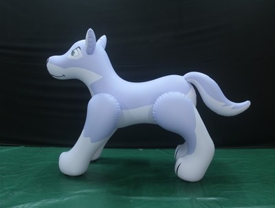 Wolf PVC Cartoon Inflatable-Inflate Blow Toy Home Garden Party Decor Gift Custom