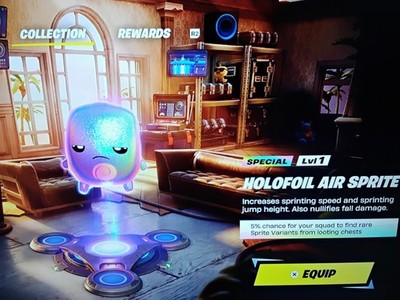 Fortnite Holofoil Air Sprite (Digital) (You Keep It)