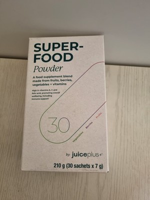 juice plus Superfood Powder 30 x Sachets je 7g  MHB 07.2026 OVP, ungeöffnet