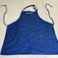 VTG Mervyns CA Department Store Worker Apron Blue One Size