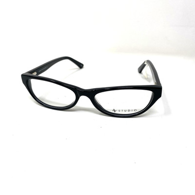 AV STUDIO EYEWEAR AV60s 51/16-135 BLACK FLEX HINGE EYEGLASSES OJ15