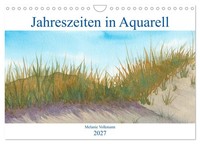 "Calendar 2027 · US Version · Seasons In Watercolor (Wall Calendar 2027 12\" × 8\""