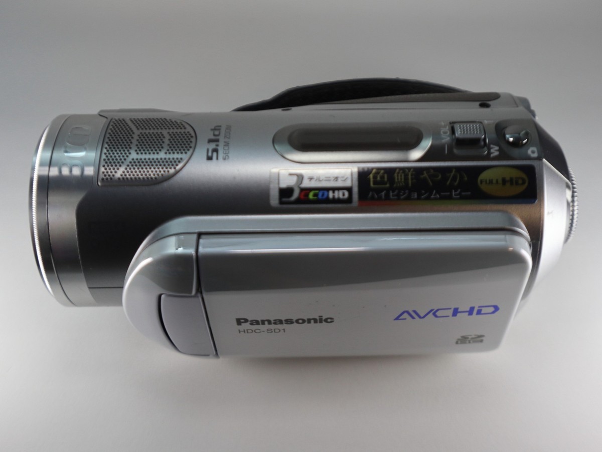 Panasonic　デジタルビデオカメラ　ハンディカムHDC-SD1 概要 デジタルハイビジョンビデオカメラ HDC-SD1 | デジタル
