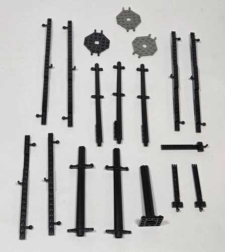 Lego Mast & Parts for 6285 Pirate Ship Black Seas Barracuda Vintage 1989