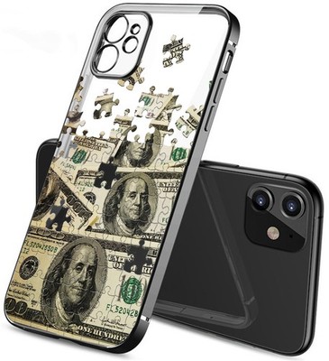 Hülle für iPhone 13 12 11 X XS 7 8 aus weichem TPU beschichtet Schwarz 406
