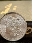 1884 CC Morgan Silver Dollar $1 Circulated 0.9 Fineness Carson City US Coin