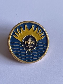 Vintage Asia Pacific Boy Scouts Regional Emblem Badge.