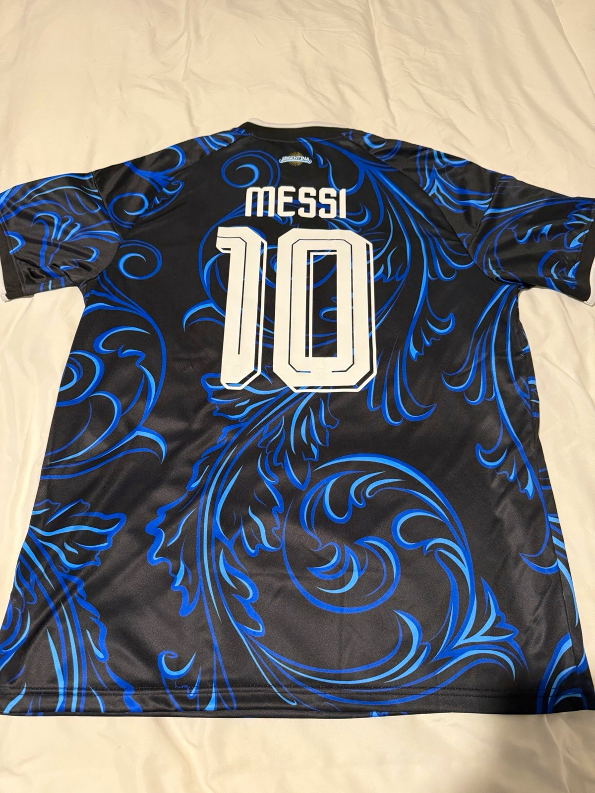 Adidas Argentina Soccer Jersey Lionel Messi #10 Men's Size XL Fits like a Large