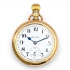 ANTIQUE HAMILTON GRADE 992 MONTGOMERY DIAL RAILROAD POCKET WATCH 21J GOLD FILL