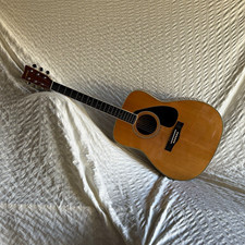 Yamaha FG-340 II Jumbo Dreadnought 6-String Natural Wood Acoustic Guitar