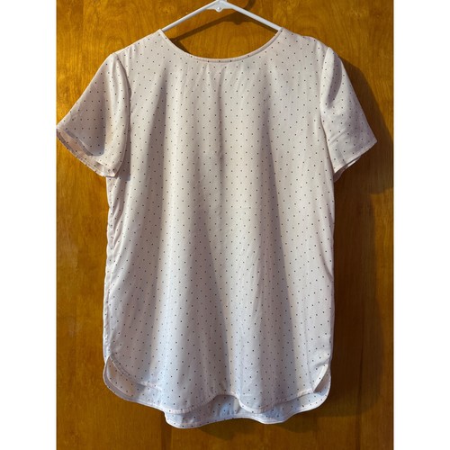 Top blusa a pois Ann Taylor XS manica corta carriera casual - Foto 2 di 4