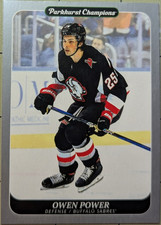 2023-24 Parkhurst Champions #8 Owen Power Silver