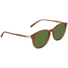 Salvatore Ferragamo Green Round Sunglasses SF911S 210 53 SF911S 210 53