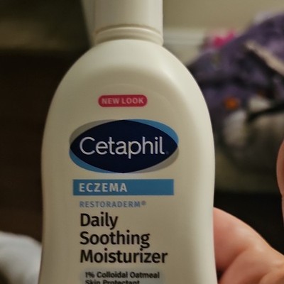 Cetaphil Restoraderm Eczema Daily Moisturizer Lotion Colloidal Oatmeal 10 fl oz
