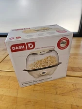 DASH SmartStore Deluxe Stirring Popcorn Maker Hot Oil Electric Popcorn Machine