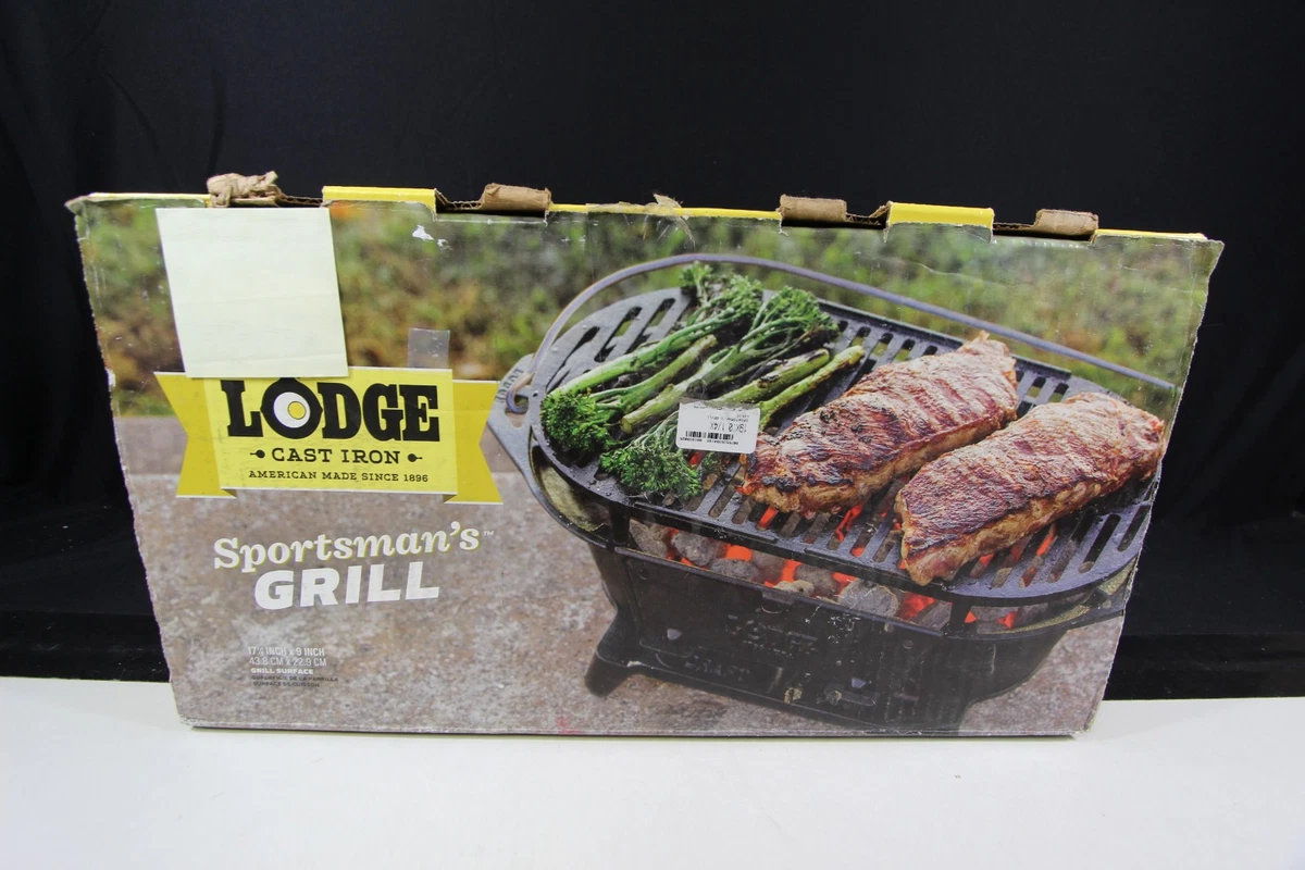 Lodge Sportsman Grill In Collectible Cast Iron Cookware for sale