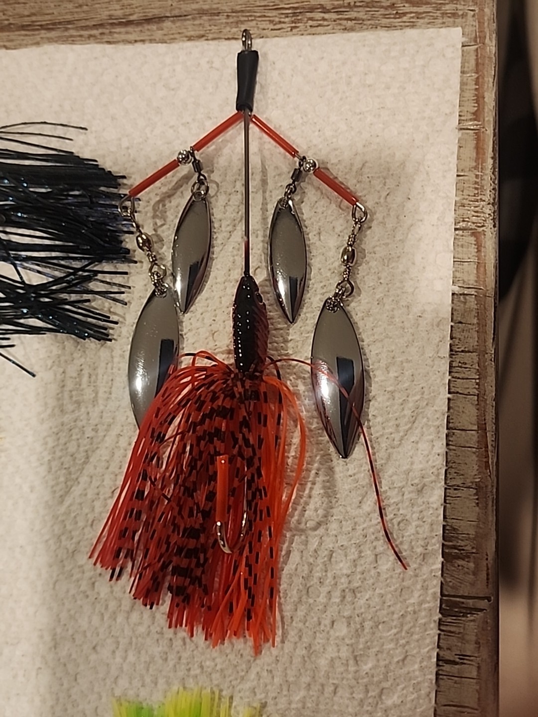 QUAD 4 BLADE PRO SPINNERBAITS Intro Special Legal A-rig! 5 Pack - Image 2