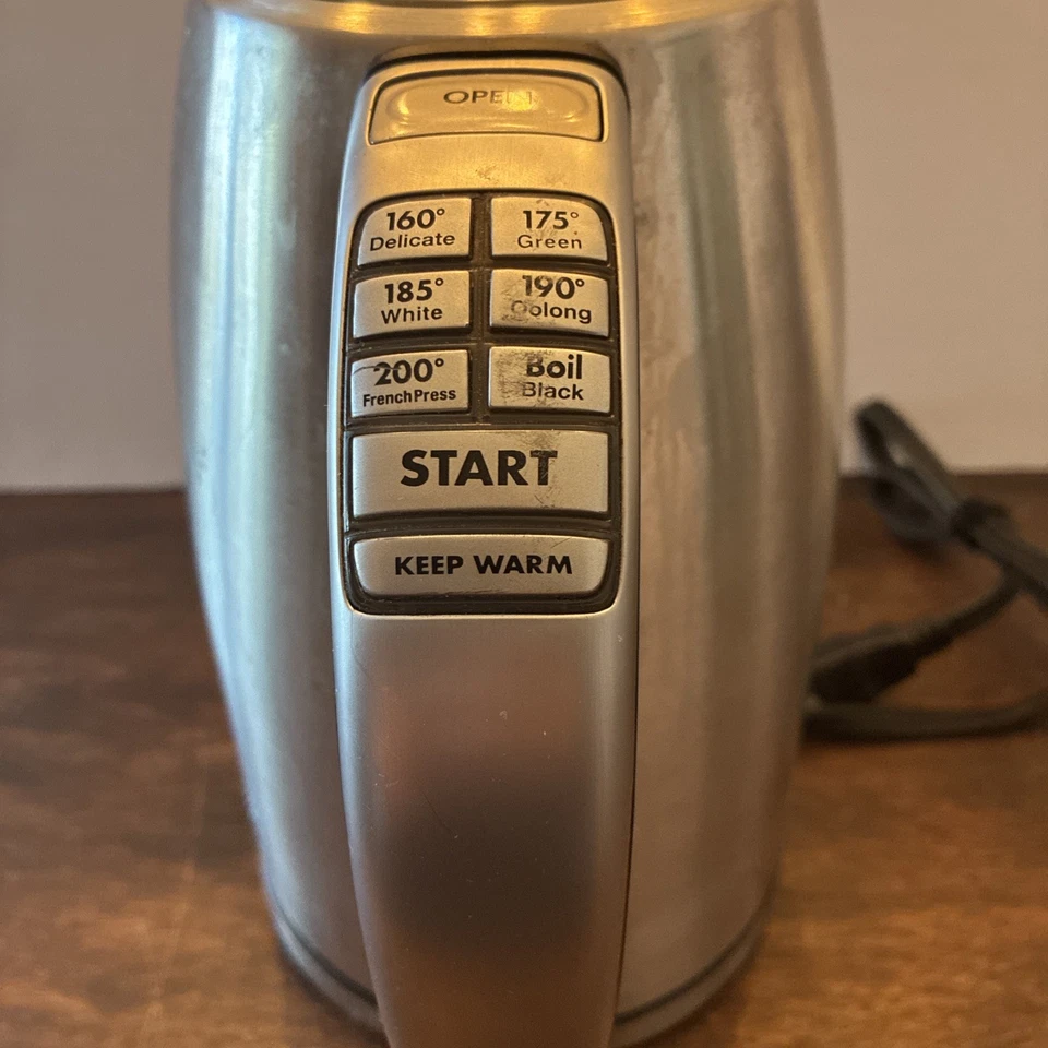 Cuisinart PerfecTemp Cordless Electric Hot Water Tea Kettle CPK-17 Works Great - Image 2 of 4