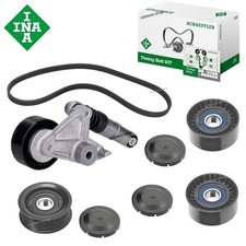 INA Keilrippenriemensatz f AUDI (2.7/3.0 TDI) A4 8E A6 4F A8 4E Q7 4LB 529020910