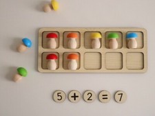 Ten Frame Set Math Manipulatives for Elementary Teachers Boys and Girls