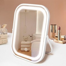 Travel Makeup Mirror Lights Portable Small Beauty LED Vanity 1200mAh Battery
