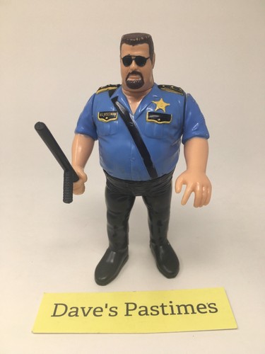 WWF Hasbro BIG BOSS MAN w/ BILLY CLUB series 1 act...