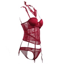 Virgin Kefi Erotic Lingerie Lace Shapewear Vest Erotic Suit