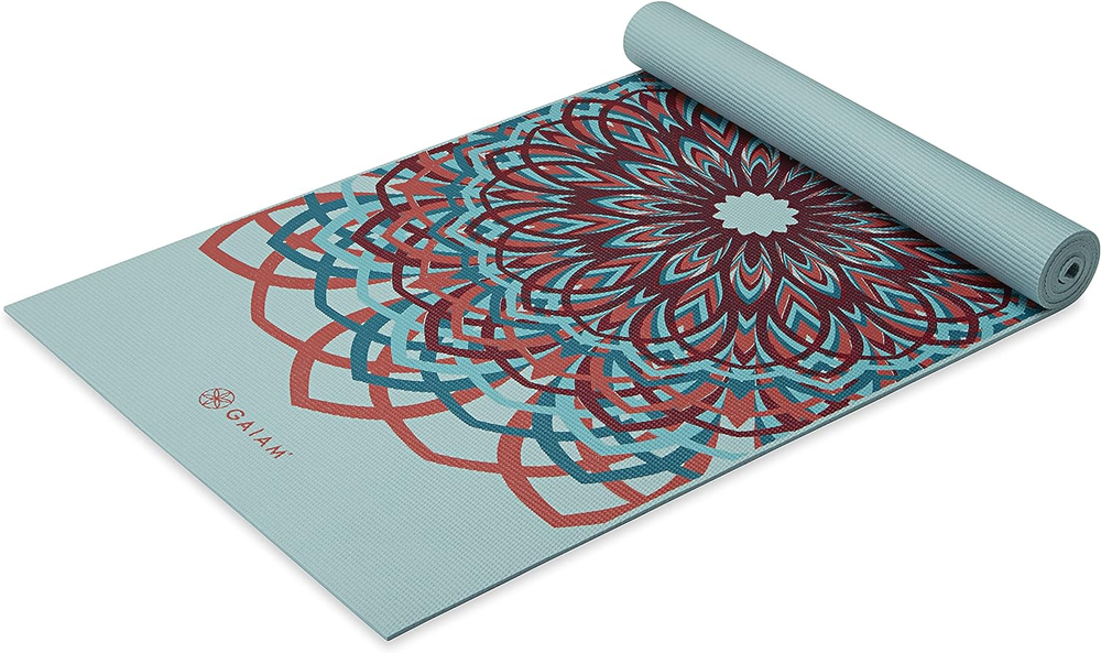 Premium 6mm Non-Slip Yoga Mat for Exercise & Fitness - Extra Thick & Durable