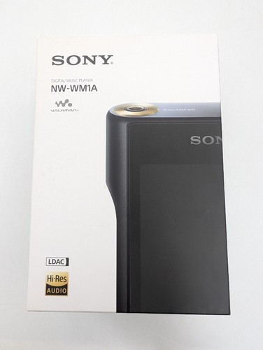 Sony Walkman NW-WM1A Série WM1 – Lecteur Audio Numérique 128 Go Noir Occasion