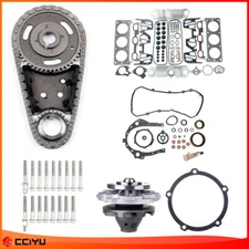 ✅Full Gasket Bolts Timing Chain Kit Water Pump For 00-05 Chevrolet Venture 3.4L