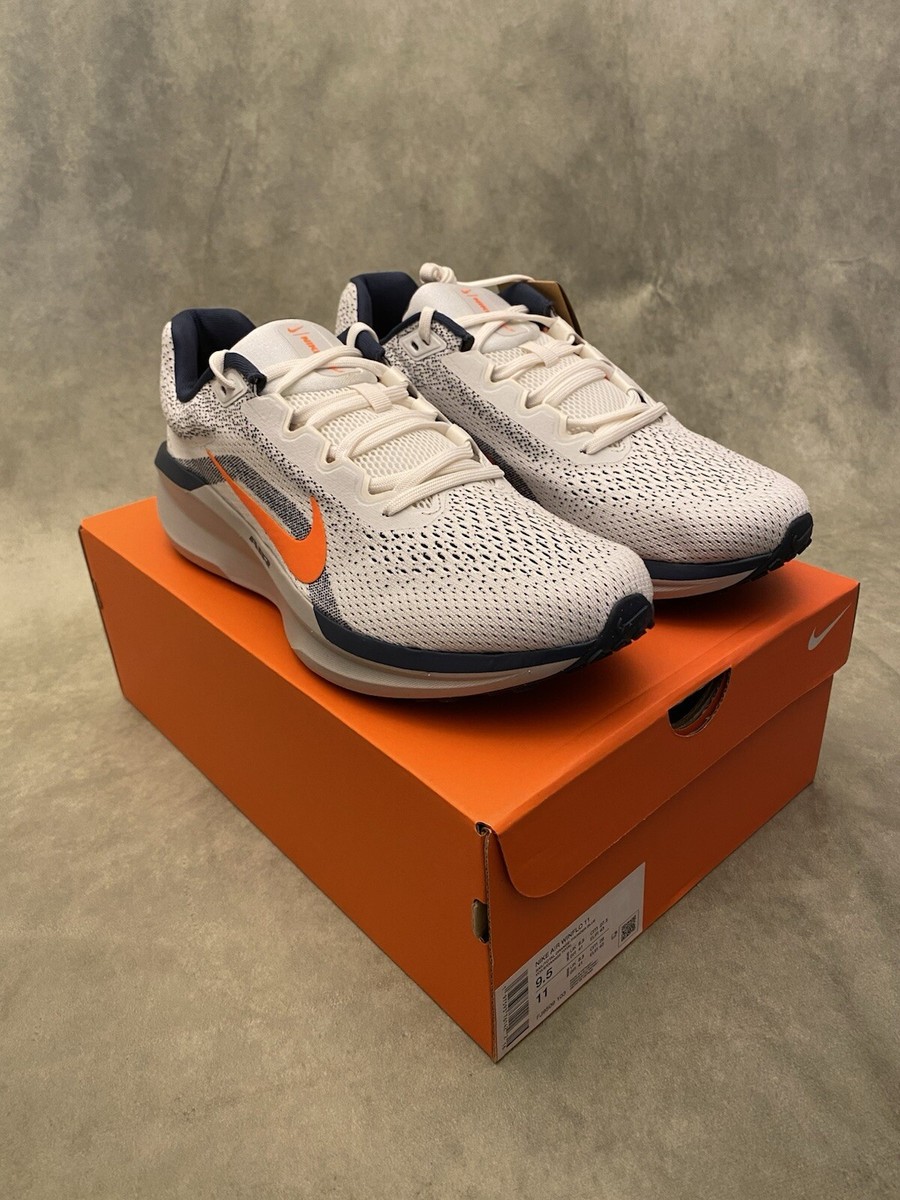 NIKE Air Winflo 11 Running Shoes Sail/Total Orange-Thunder Blue Size 9.5 Buy Nike Air Winflo 11  main image 2
