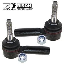 Bison Performance 2pc Set Front Outer Steering Tie Rod End For Encore Trax